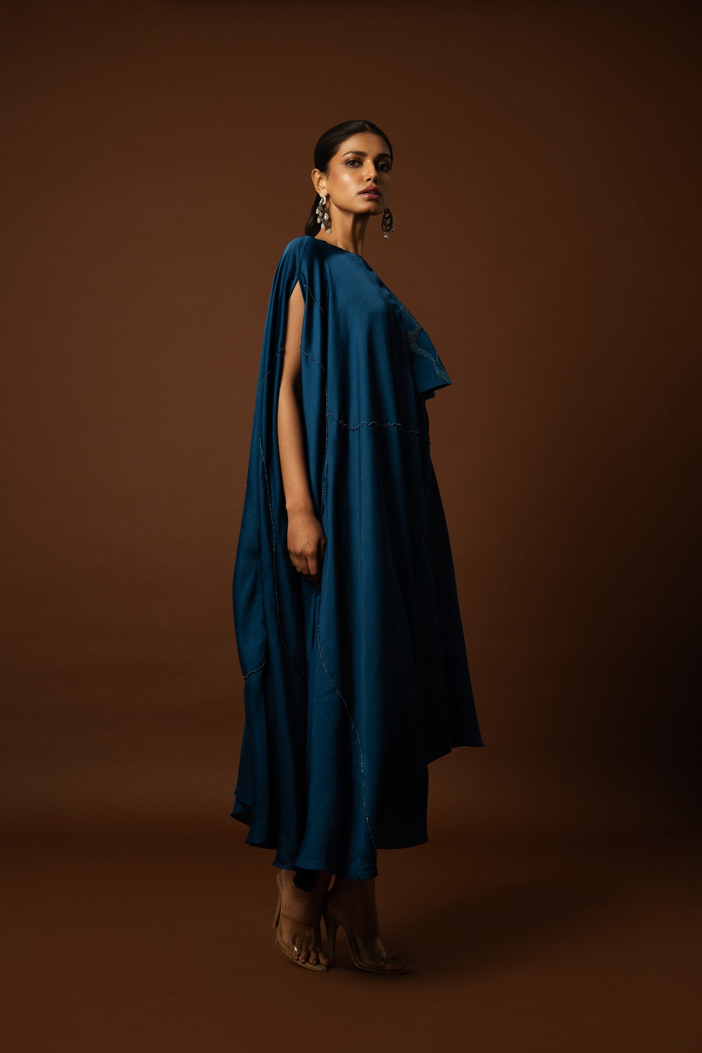One Sided Styllish Flap Dress