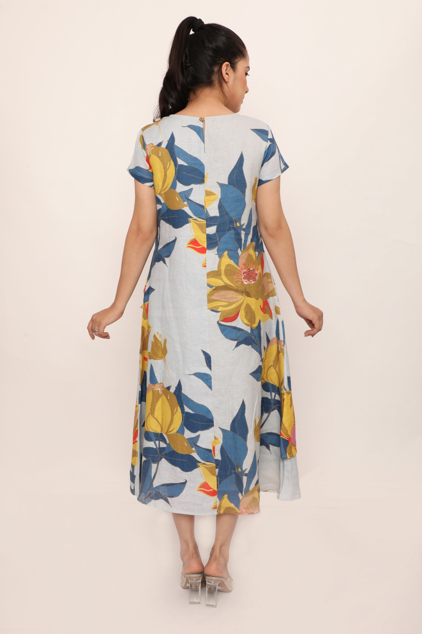 Athena Dress-Gravier Grey