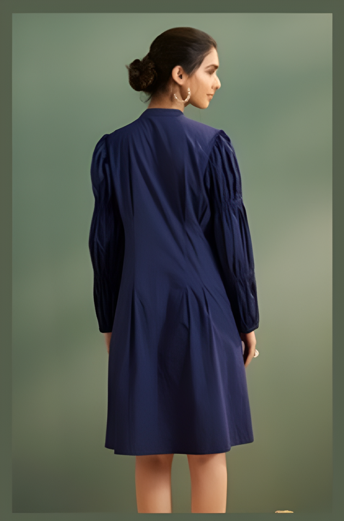 Navy Blue kitkat Dresss