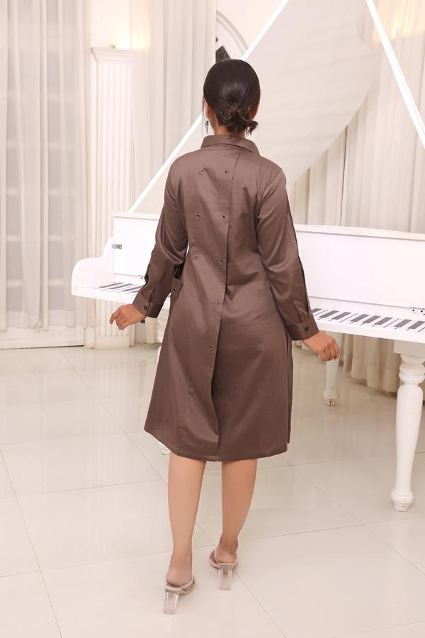 Ash Brown Dress